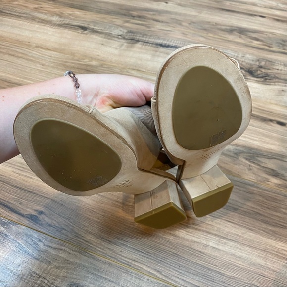 Eileen Fisher Kitten Block Heel Sling Back Sandal Women's 8.5‎ - Picture 8 of 9